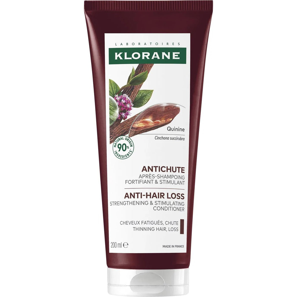 KLORANE CHININA balsamo fortificante e stimolante anticaduta 200 ml
