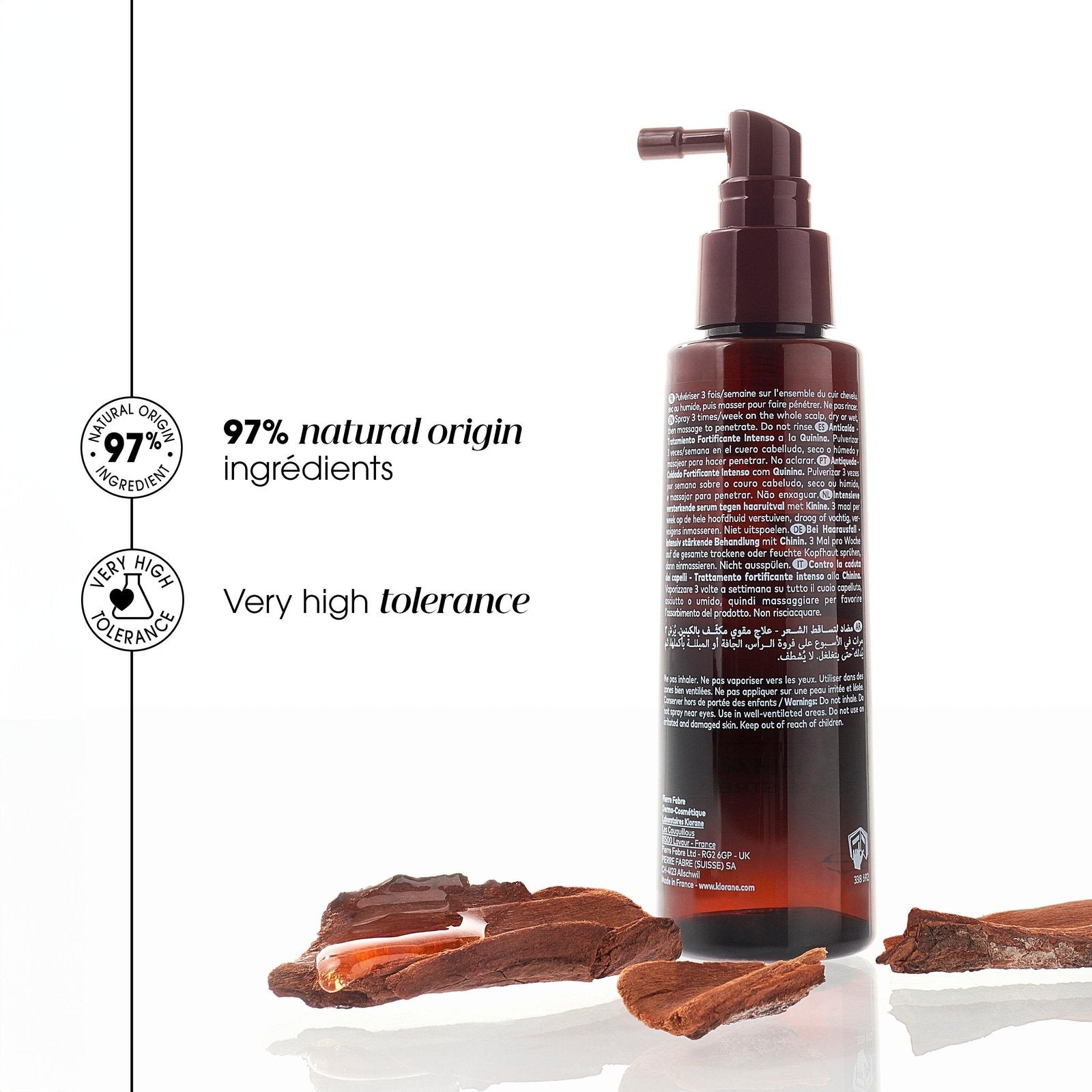 KLORANE ALLA CHININA trattamento intensivo fortificante anticaduta 100 ml
