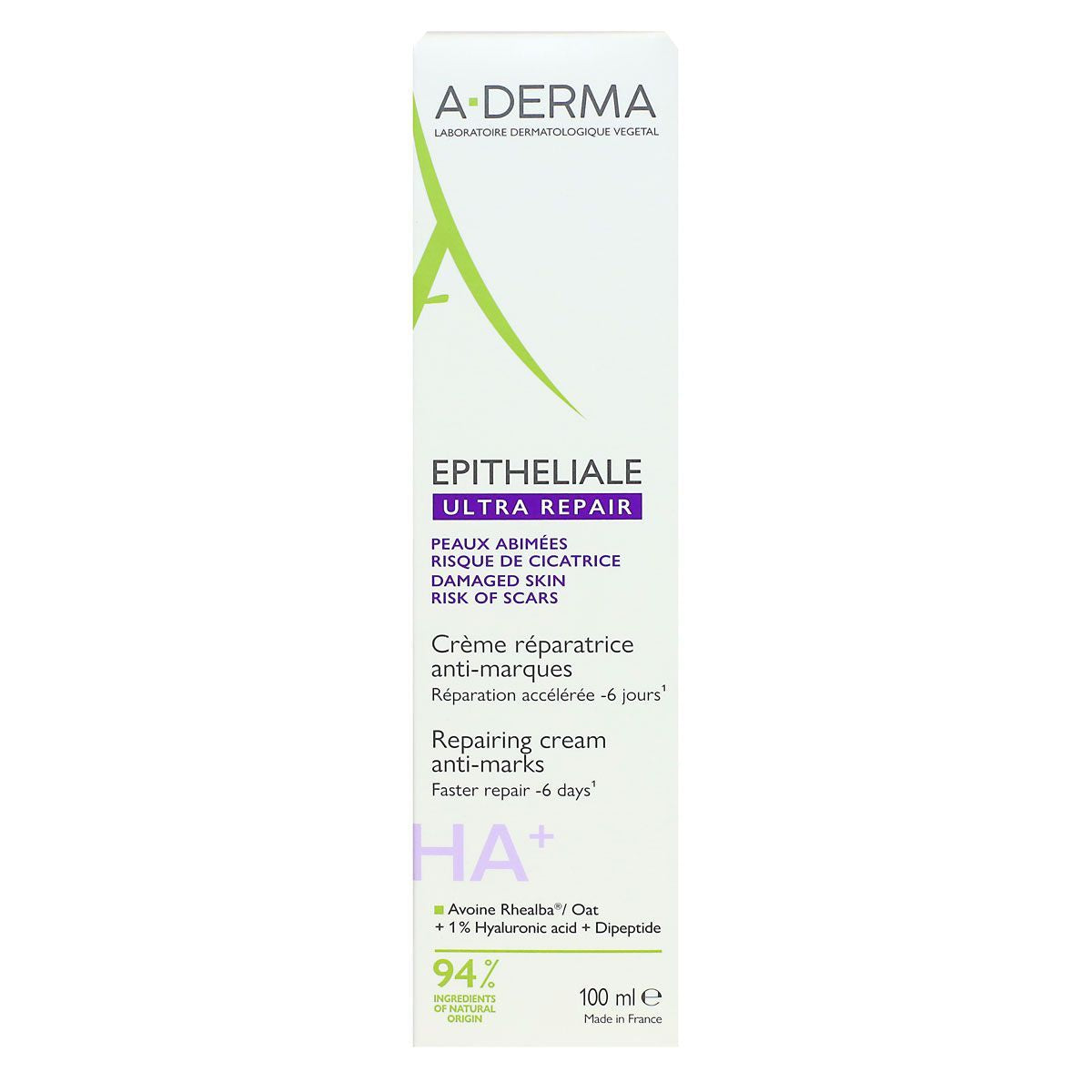 A-DERMA EPITHELIALE AH ULTRA soothing repair cream 100 ml