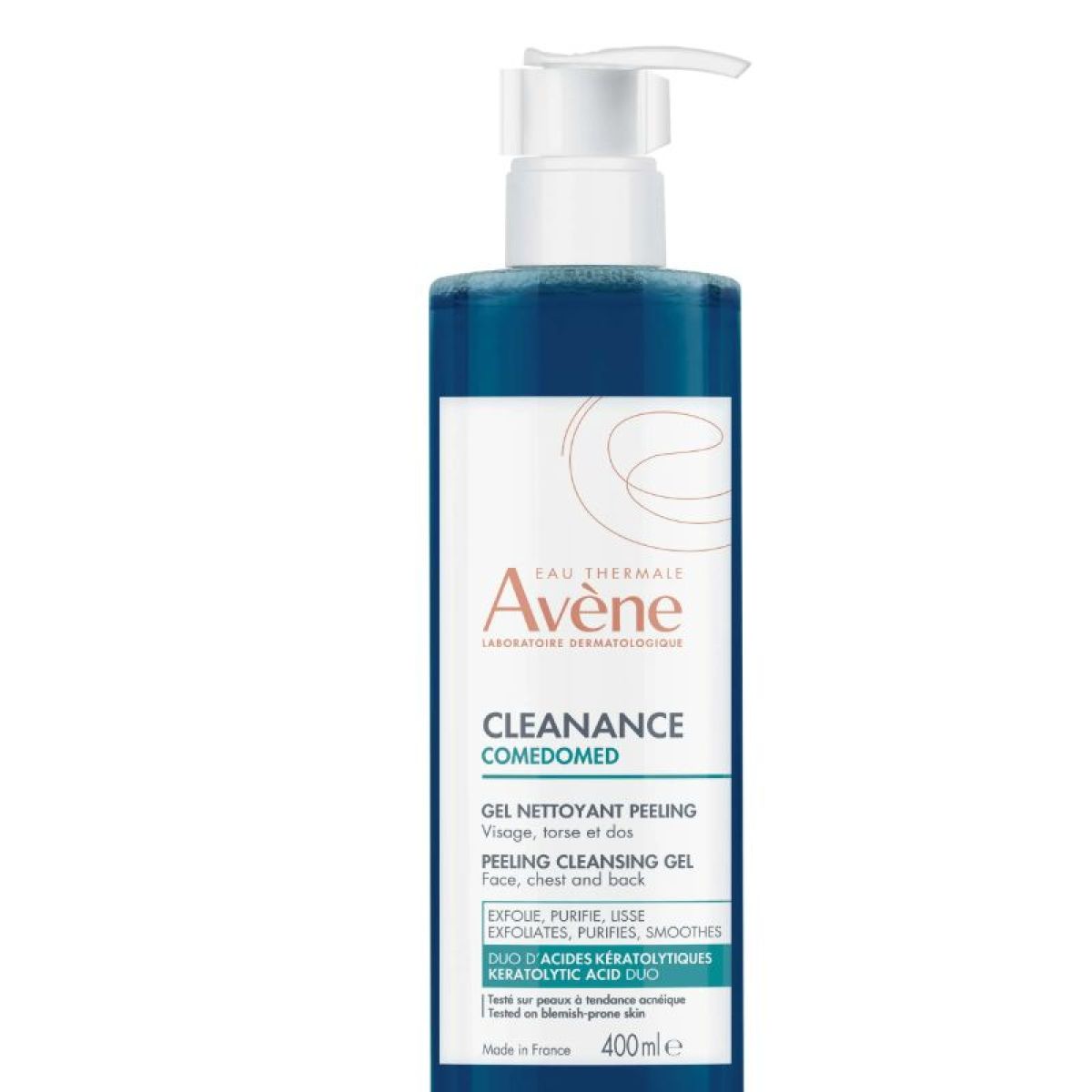 AVÈNE CLEANANCE COMEDOMED exfoliating cleansing gel 400 ml