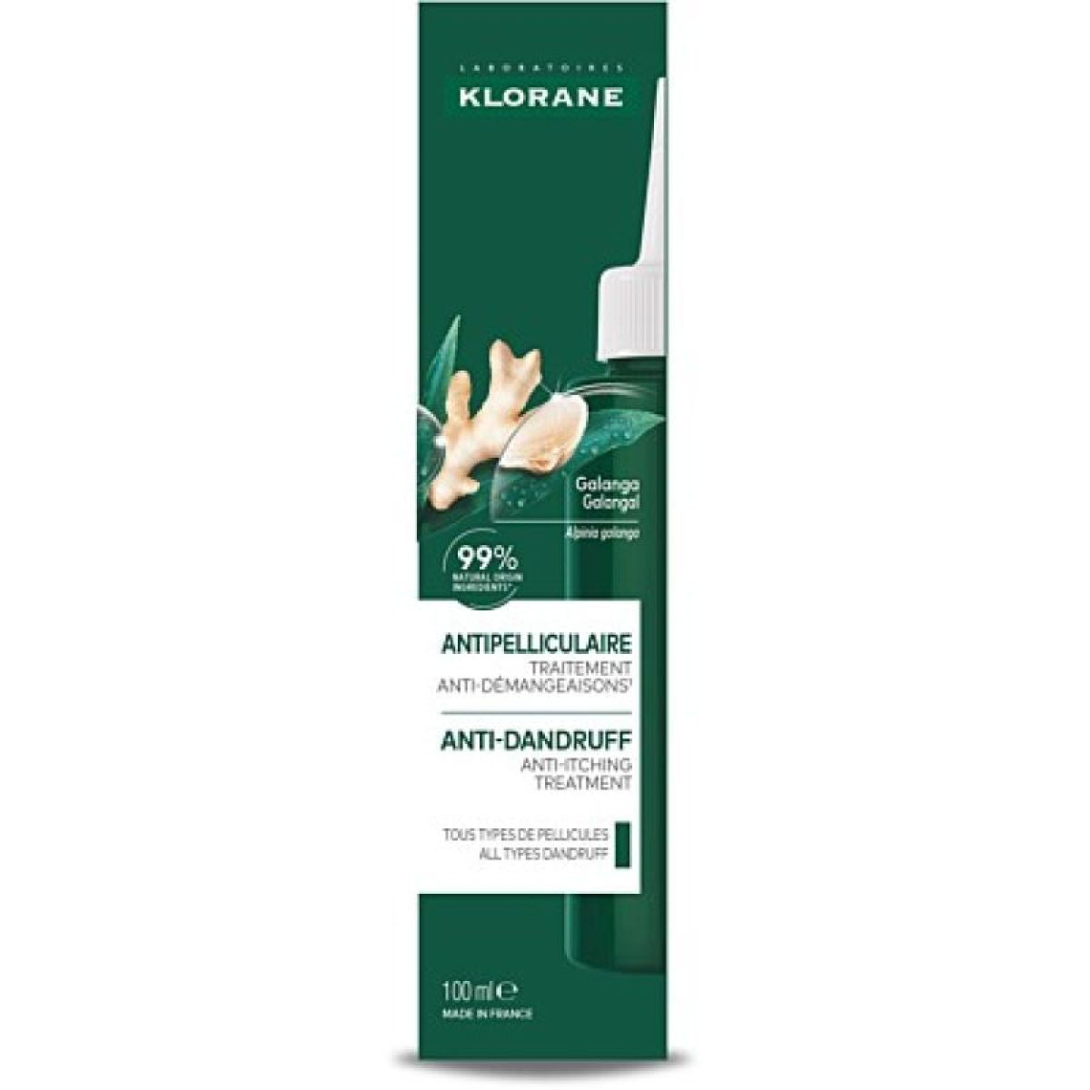 KLORANE GALANGA Trattamento anti-forfora e anti-prurito 100 ml
