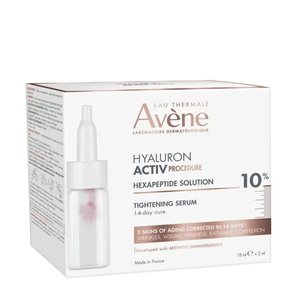 AVÈNE HYALURON ACTIV PROCEDURE HEXAPEPTIDE SOLUTION 10% tightening serum 18 ml