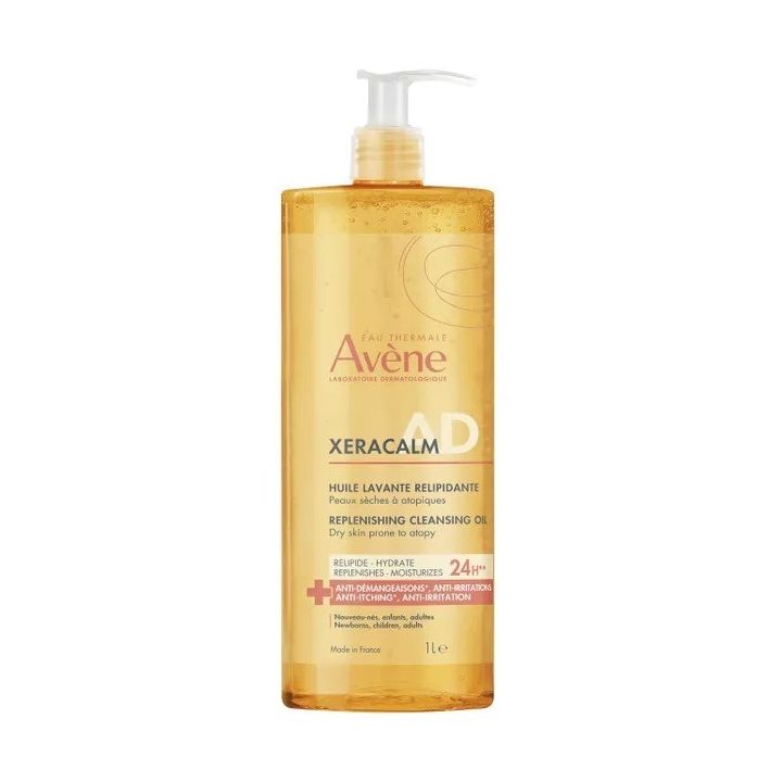 AVÈNE XERACALM AD relipidizing cleansing oil 1000 ml