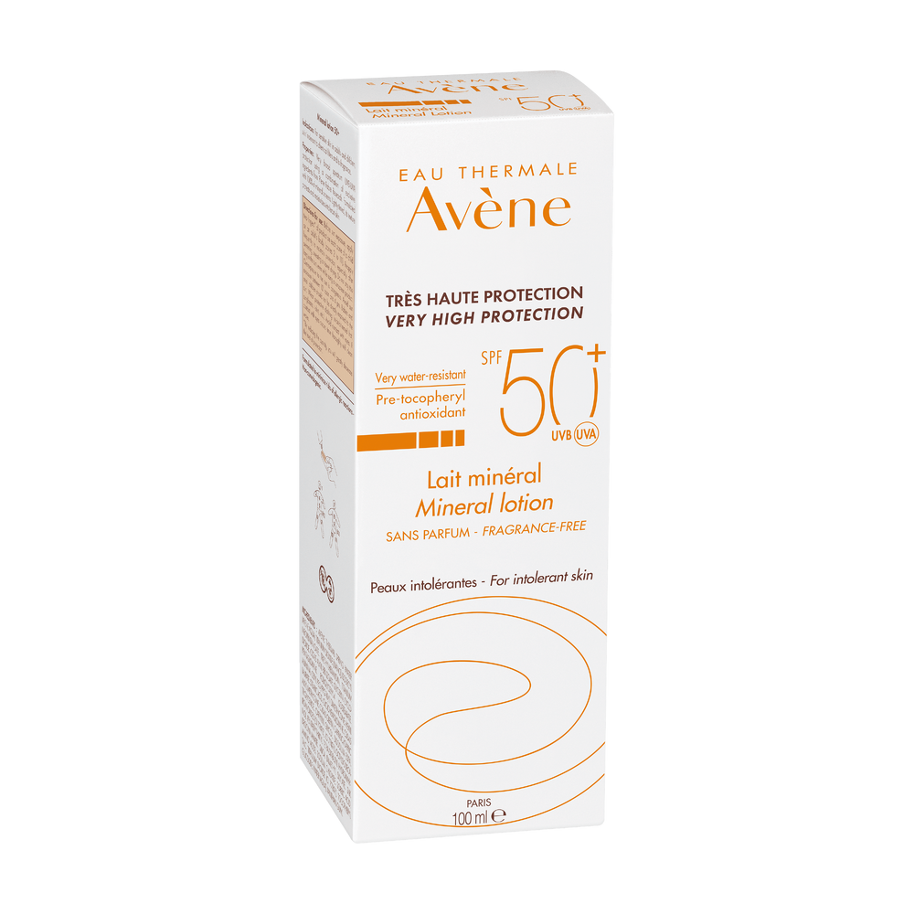 AVÈNE SOLAIRE HAUTE PROTECTION lait minéral SPF50+ 100 ml