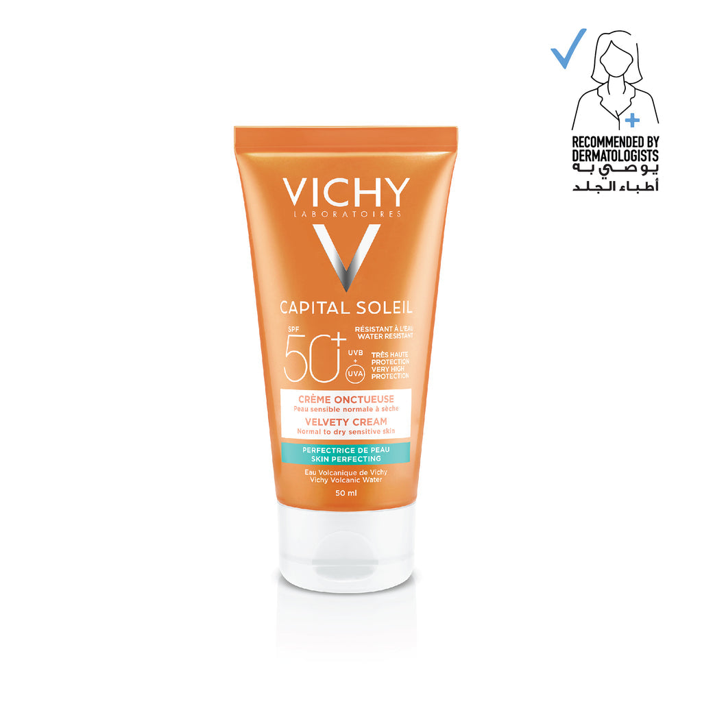 VICHY CAPITAL SOLEIL crème onctueuse visage SPF50+ 50 ml