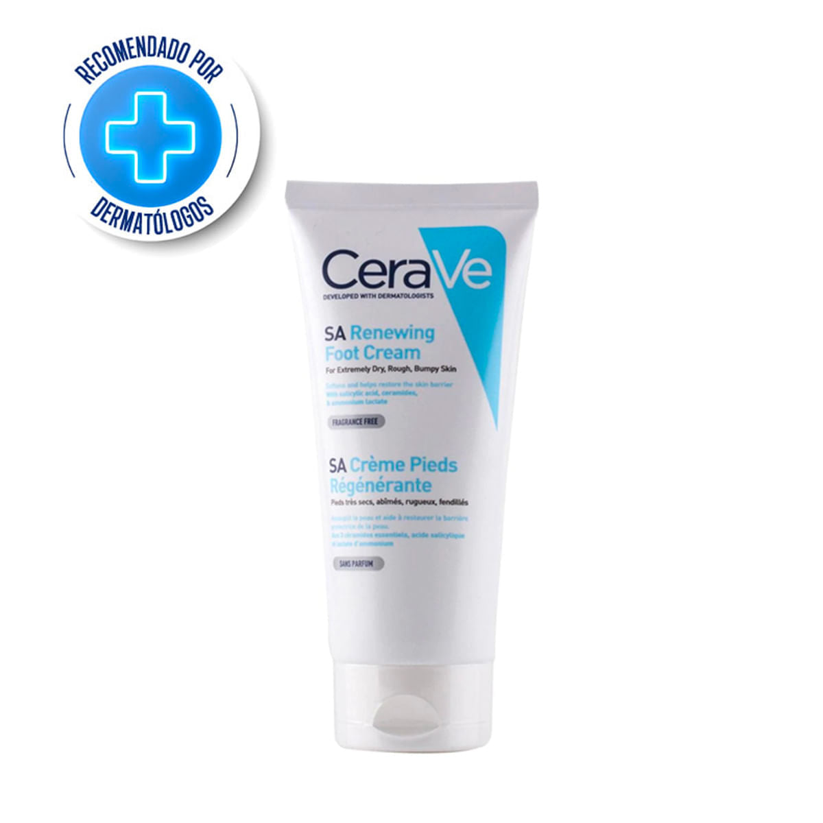 Crème rénovatrice pour les pieds CERAVE 88 ml