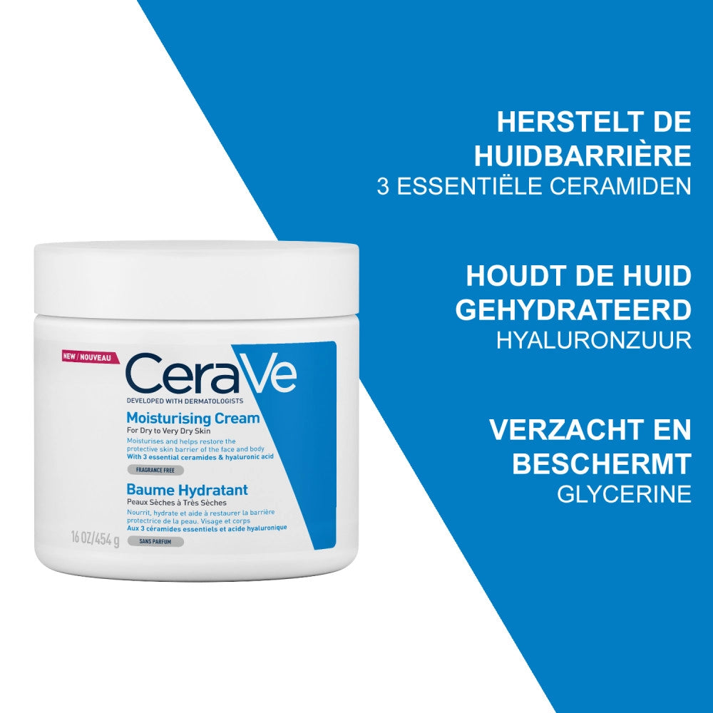 CERAVE CREMA IDRATANTE per pelli da secche a molto secche 454 gr