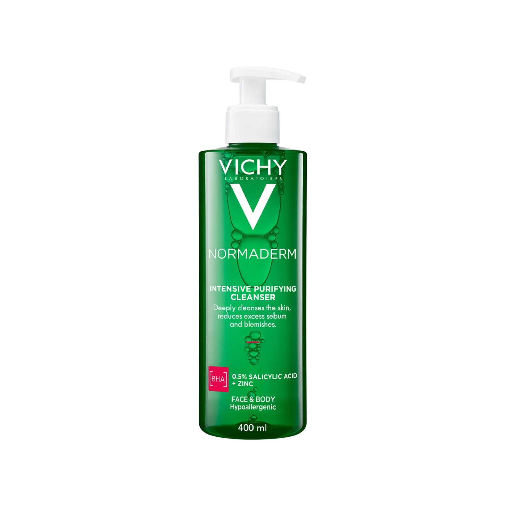 VICHY NORMADERM PHYTOSOLUTION gel detergente purificante con acido salicilico 400 ml