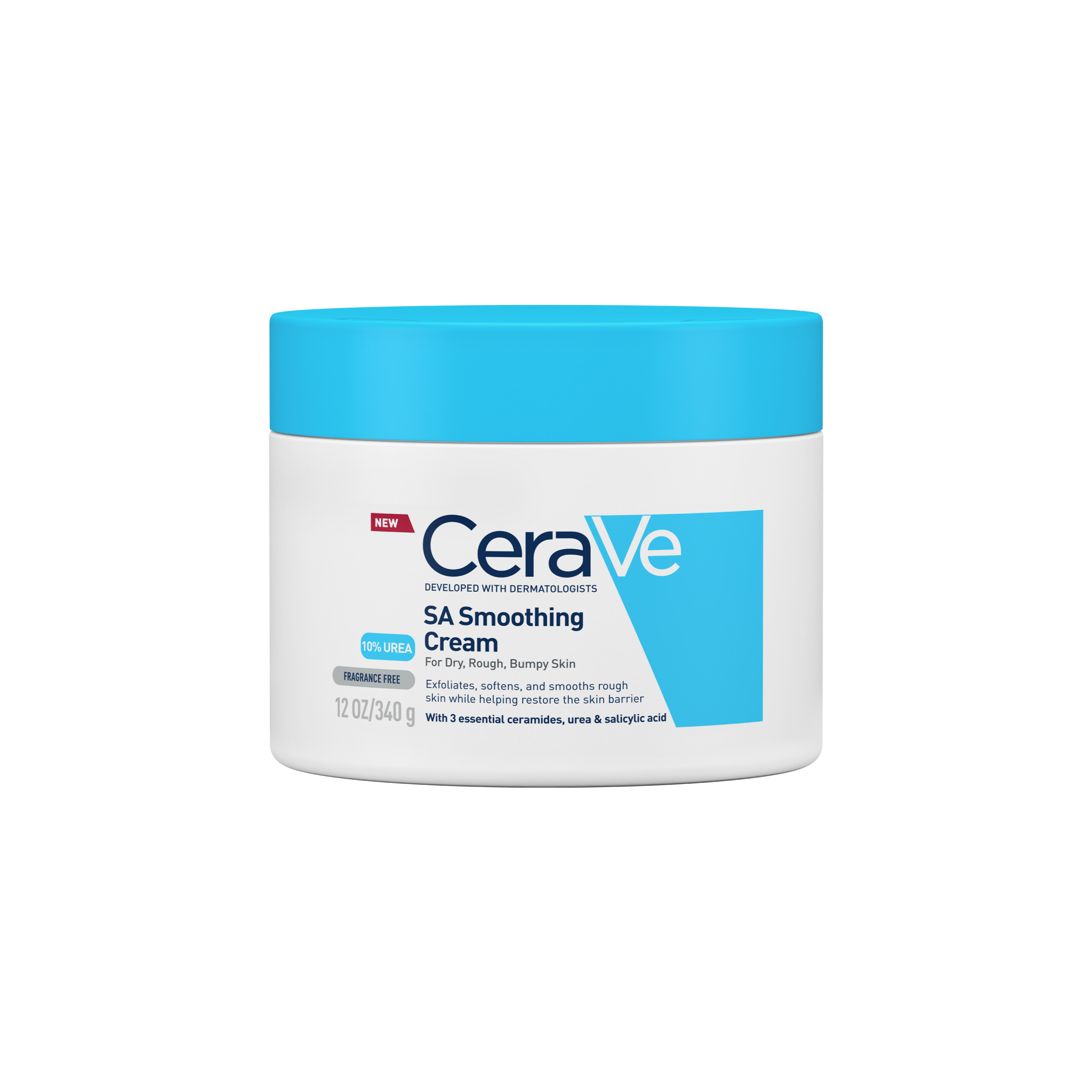 CERAVE SA CREMA LEVIGANTE per pelle secca, ruvida e irregolare 340 g