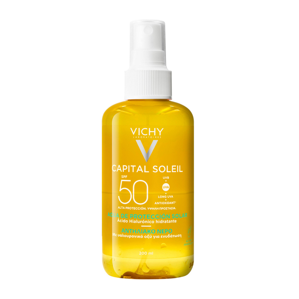 VICHY CAPITAL SOLEIL eau de protection solaire hydratante SPF 50 200 ml