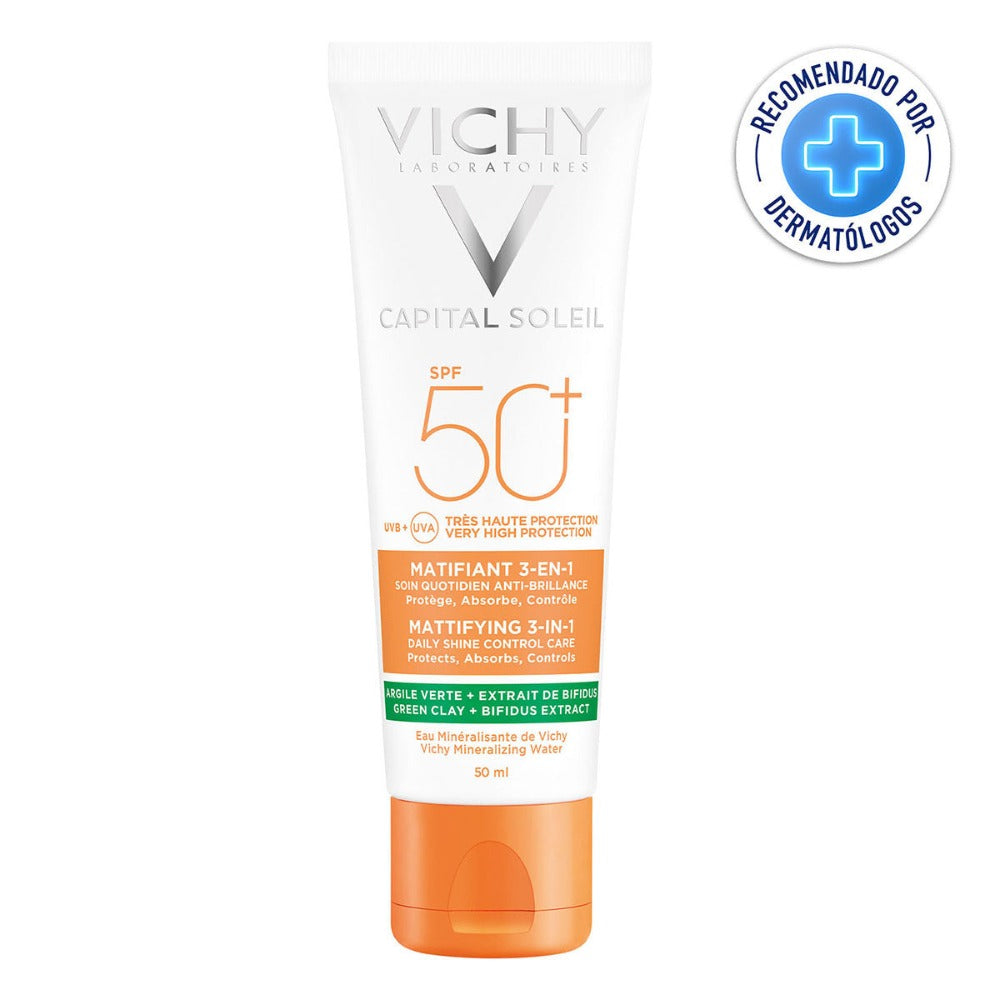 VICHY CAPITAL SOLEIL matifiant 3-in-1 SPF50+ 50 ml