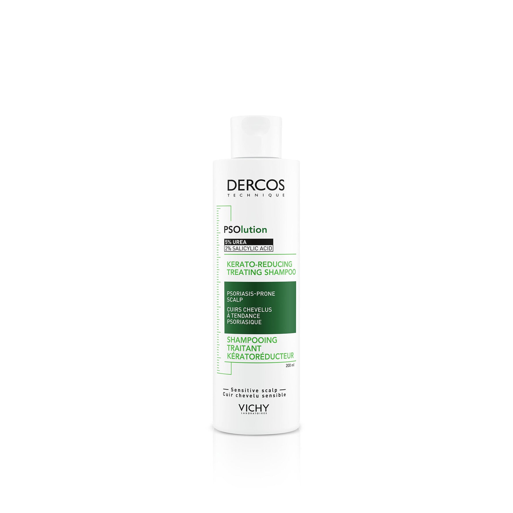 VICHY DERCOS shampooing antipelliculaire psolution 200 ml
