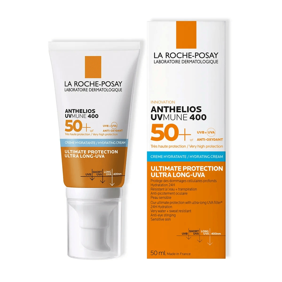 LA ROCHE POSAY ANTHELIOS UVMUNE 400 crema idratante SPF50+ 50 ml