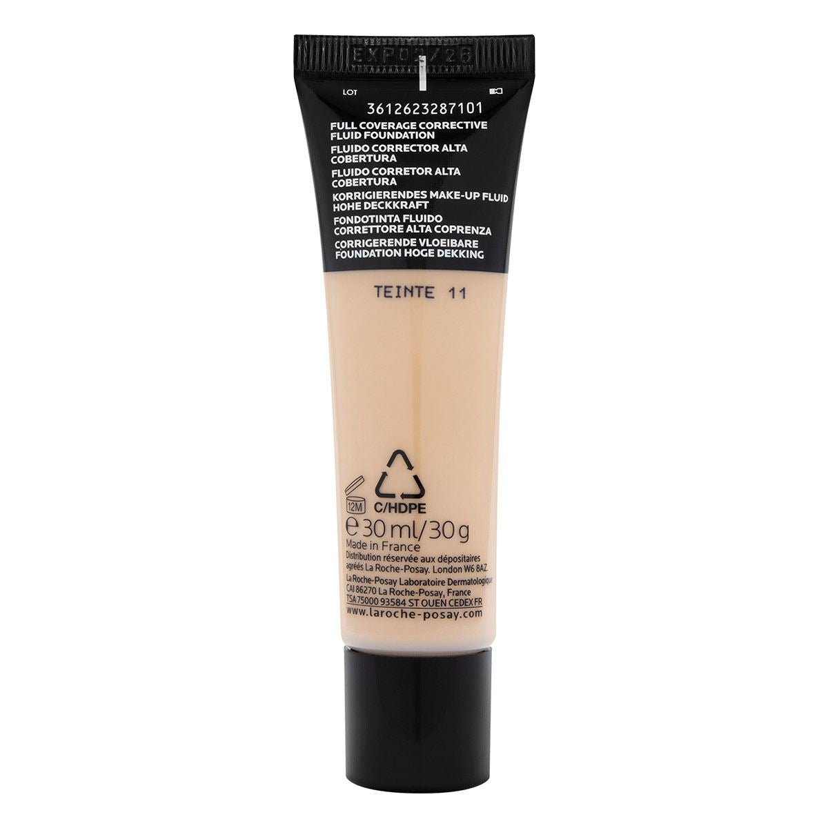 LA ROCHE POSAY TOLERIANE fondotinta correttore alta coprenza SPF25 #11 30 ml