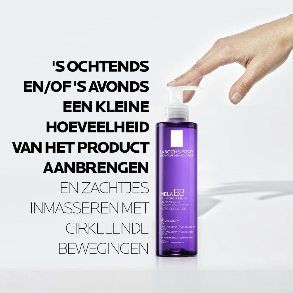 LA ROCHE POSAY MELA B3 gel micro-peeling schiarente anti-macchie 200 ml