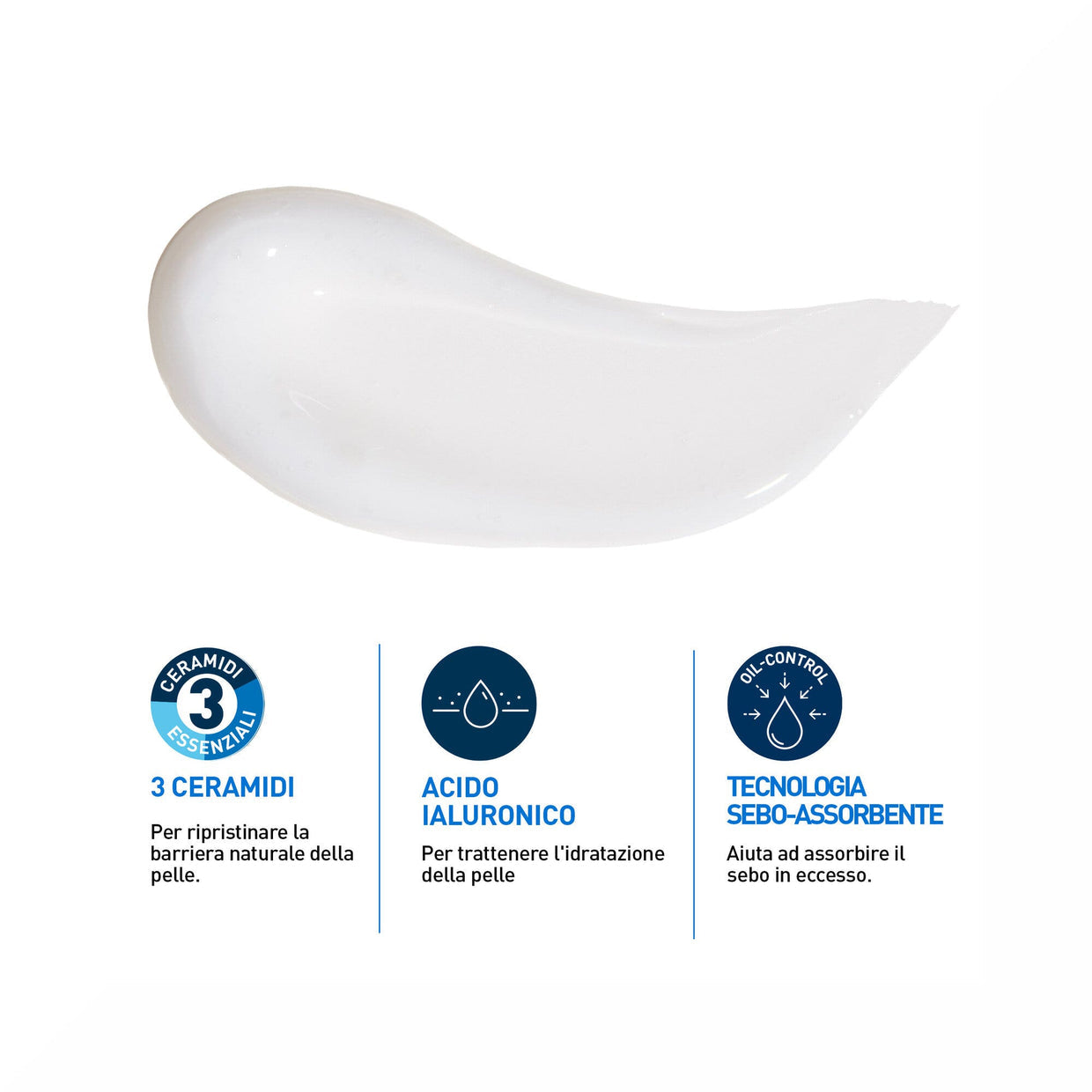 CERAVE CONTROLLO OLIO crema gel idratante per pelle da mista a grassa 52 ml