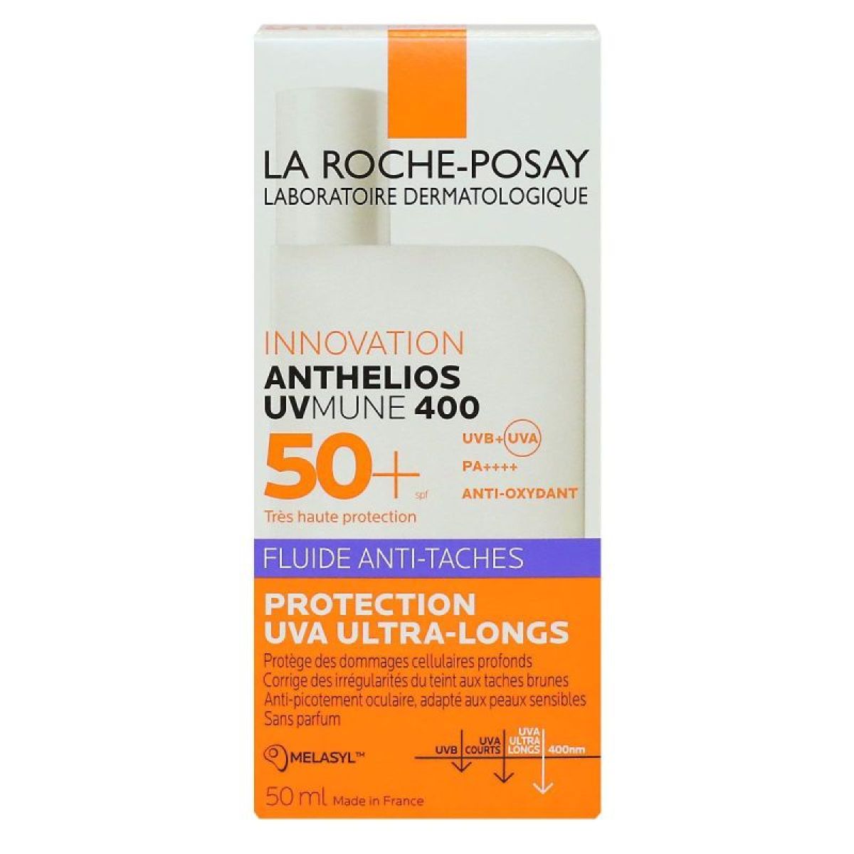 LA ROCHE POSAY ANTHELIOS UV-MUNE 400 Fluido anti-macchia SPF50+ 50 ml