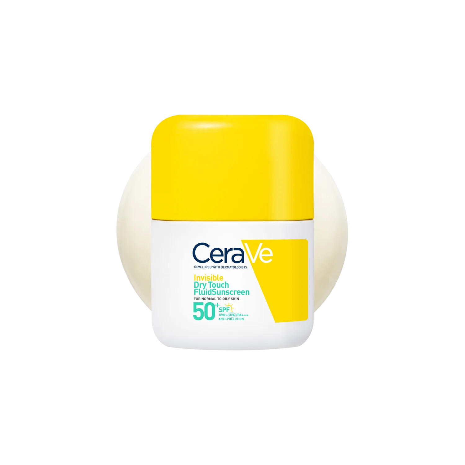 CERAVE INVISIBLE dry touch fluid sunscreen SPF50+ 50ml