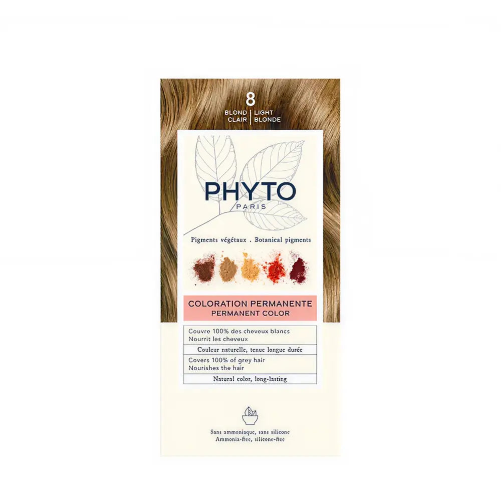 PHYTOCOLOR #8-biondo chiaro 4 u