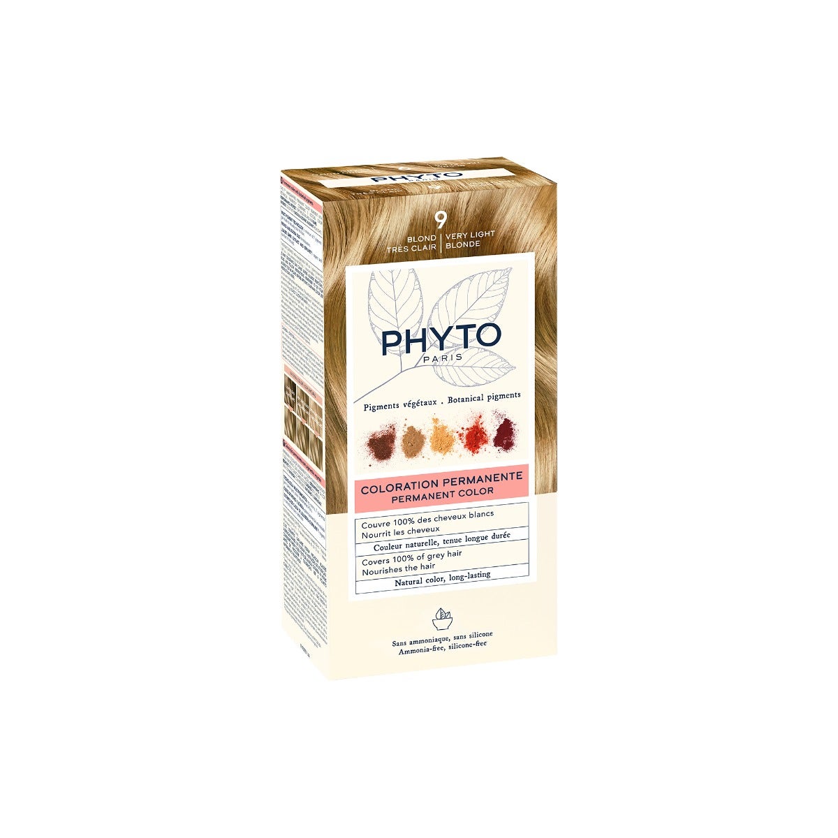 PHYTOCOLOR #9-biondo chiarissimo 4 u