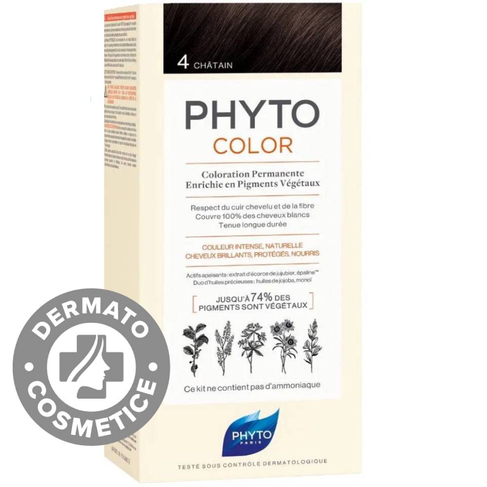 PHYTOCOLOR #4-castaño 4 u