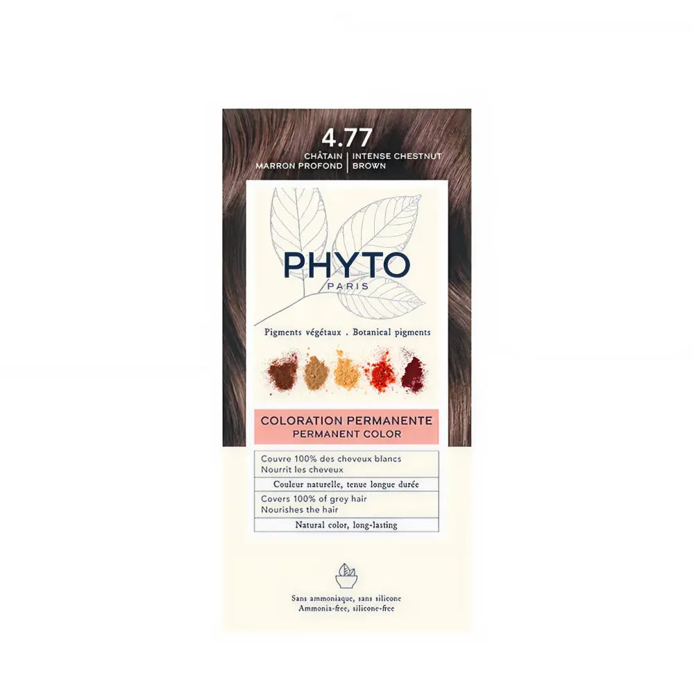 PHYTOCOLOR #4.77-castano marrone intenso 4 u