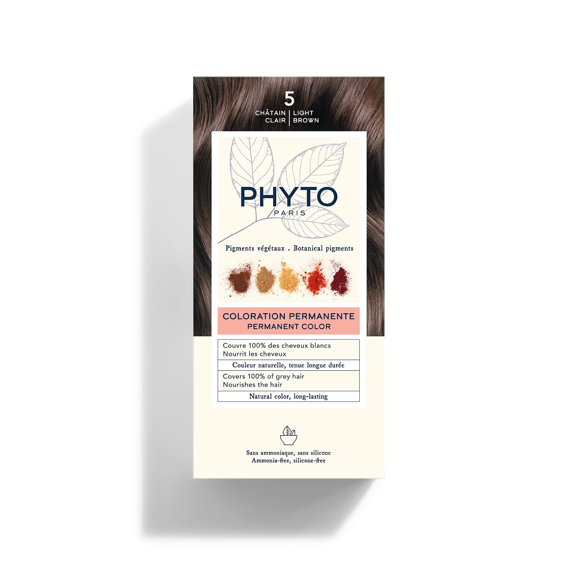PHYTOCOLOR #5-Châtain clair 4 u