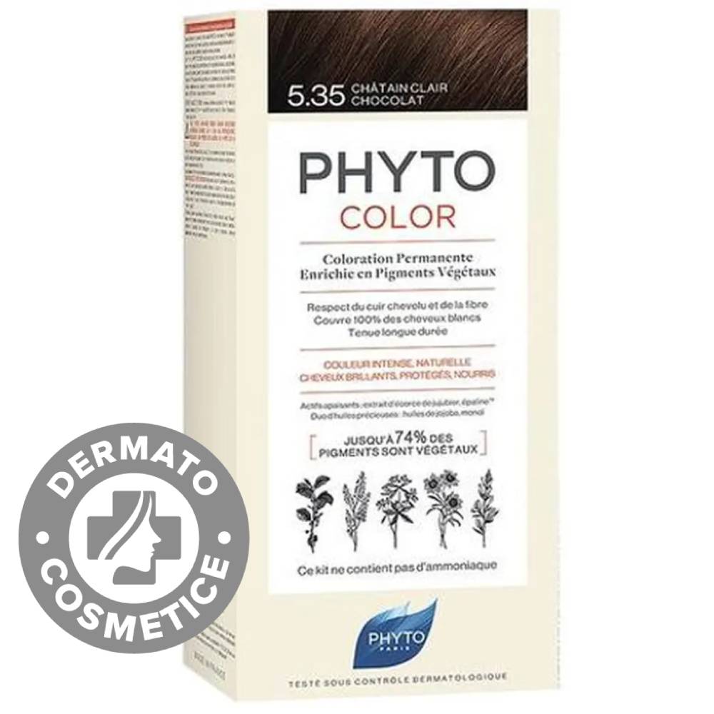 PHYTOCOLOR #5.35-castano chiaro cioccolato 4 pz