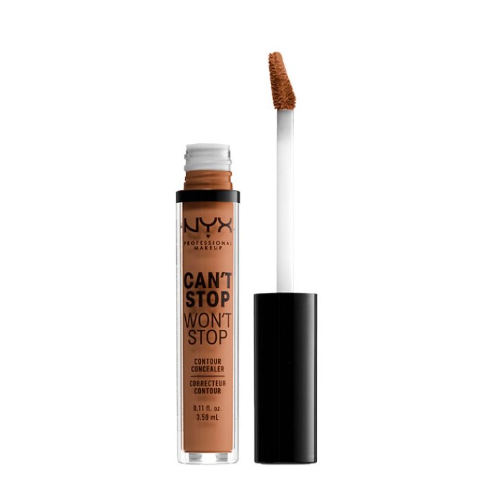 NYX PROFESSIONAL MAKE UP CAN'T STOP WON'T STOP contour concealer #mahogany