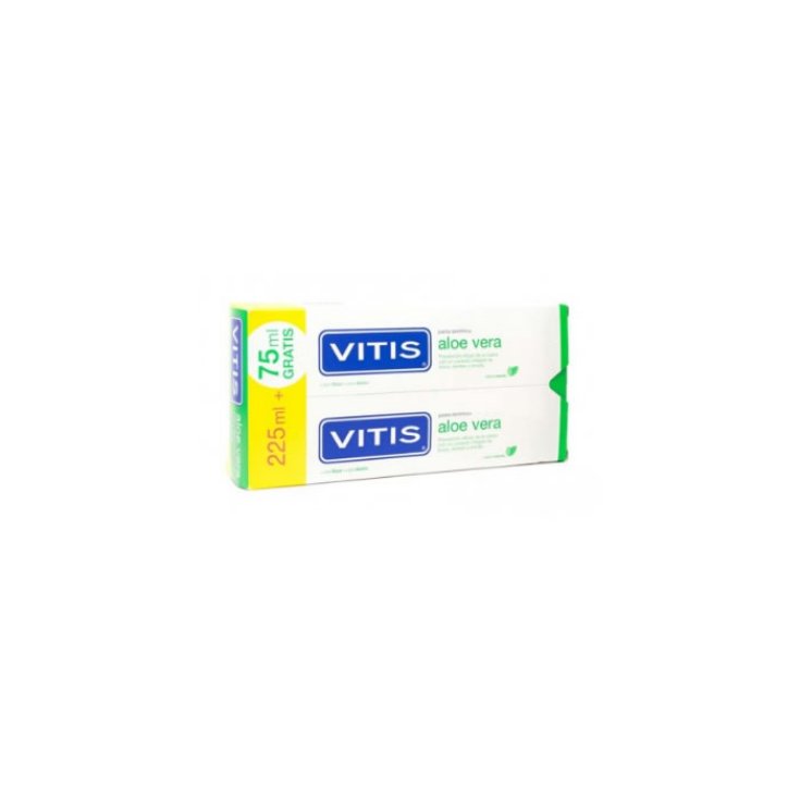 VITIS ALOE VERA dentifrice duo #Menthe 2 x 150 ml
