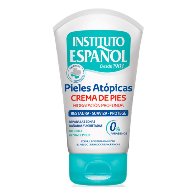 INSTITUTO ESPAÑOL ATOPIC SKIN moisturizing and repairing foot cream 100 ml