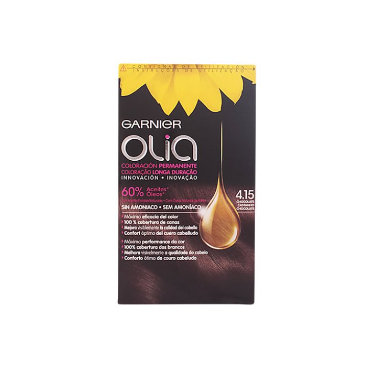 GARNIER OLIA colorazione permanente senza ammoniaca #4.15-cioccolato 1 pz