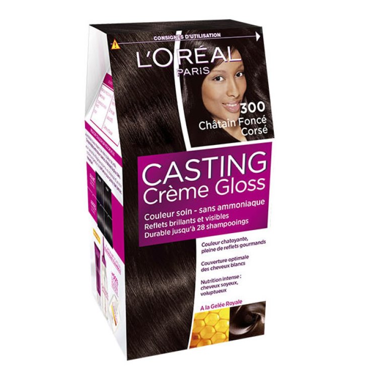 L'ORÉAL PARIS CASTING CREME GLOSS #300 - full-bodied forced brown