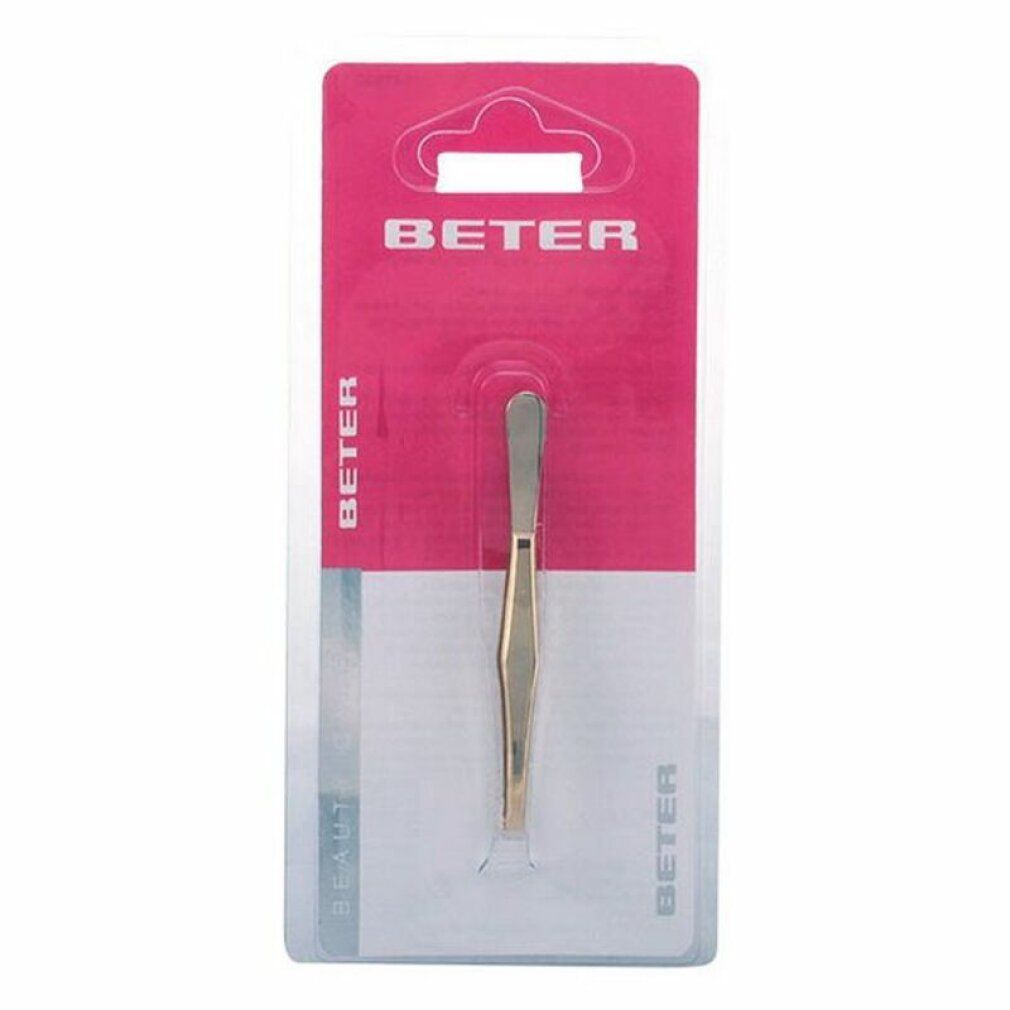 BETER TWEEZERS straight tip gold 1 unit
