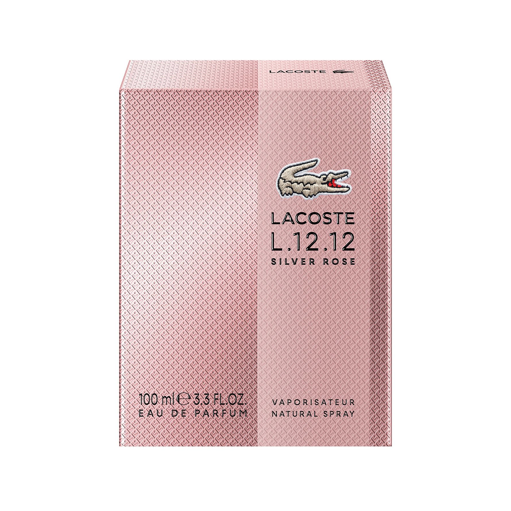 LACOSTE L.12.12 SILVER ROSE edp vapo 100 ml