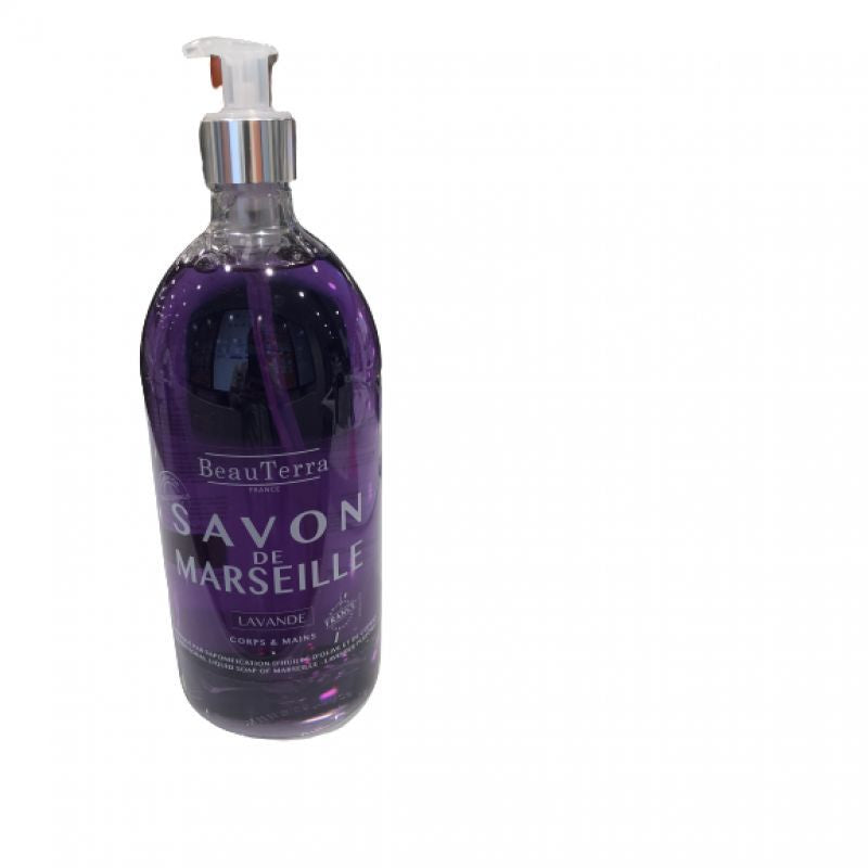 BEAUTERRA MARSEILLE lavender soap 1000 ml