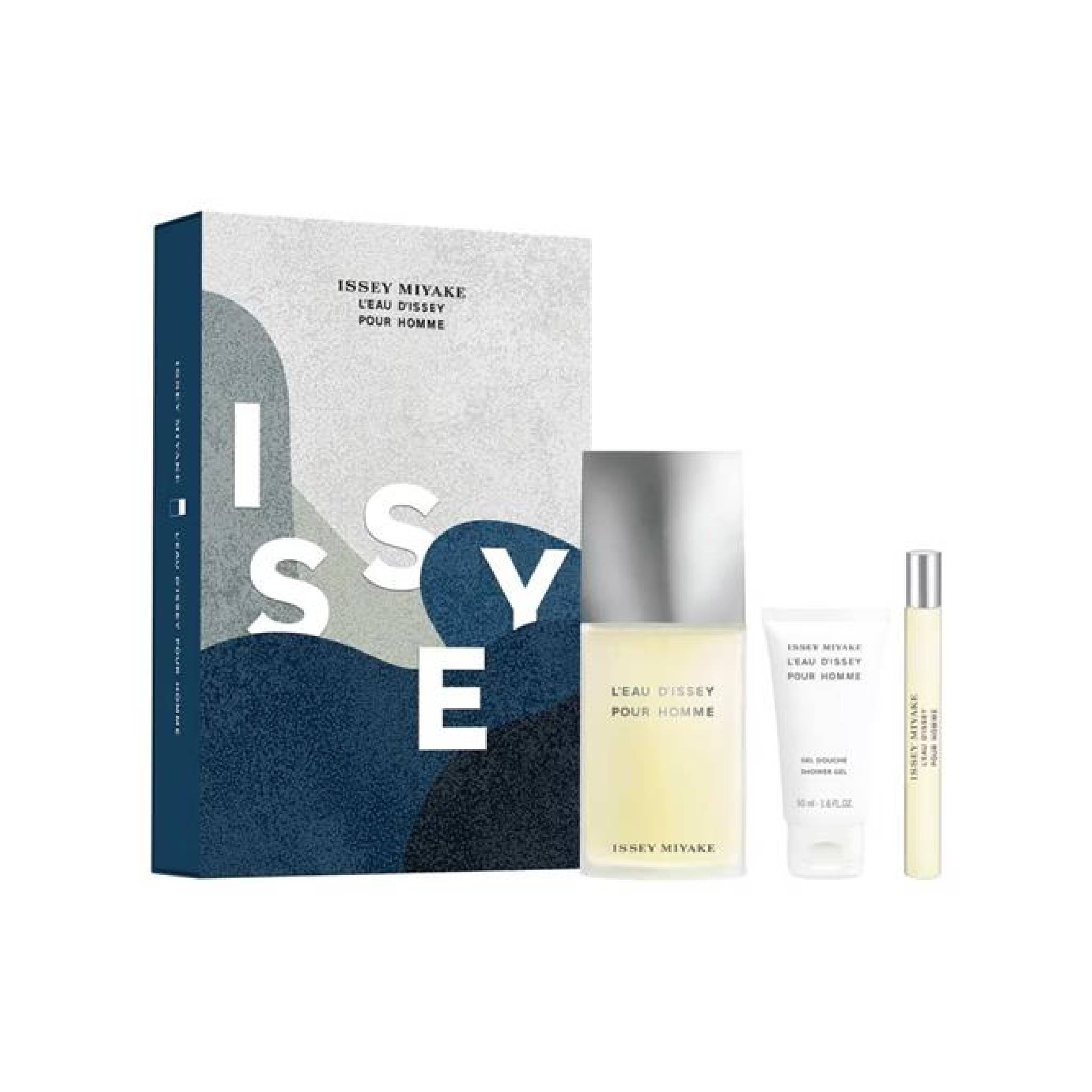 ISSEY MIYAKE L'EAU D'ISSEY POUR HOMME COFFRET 3 pcs