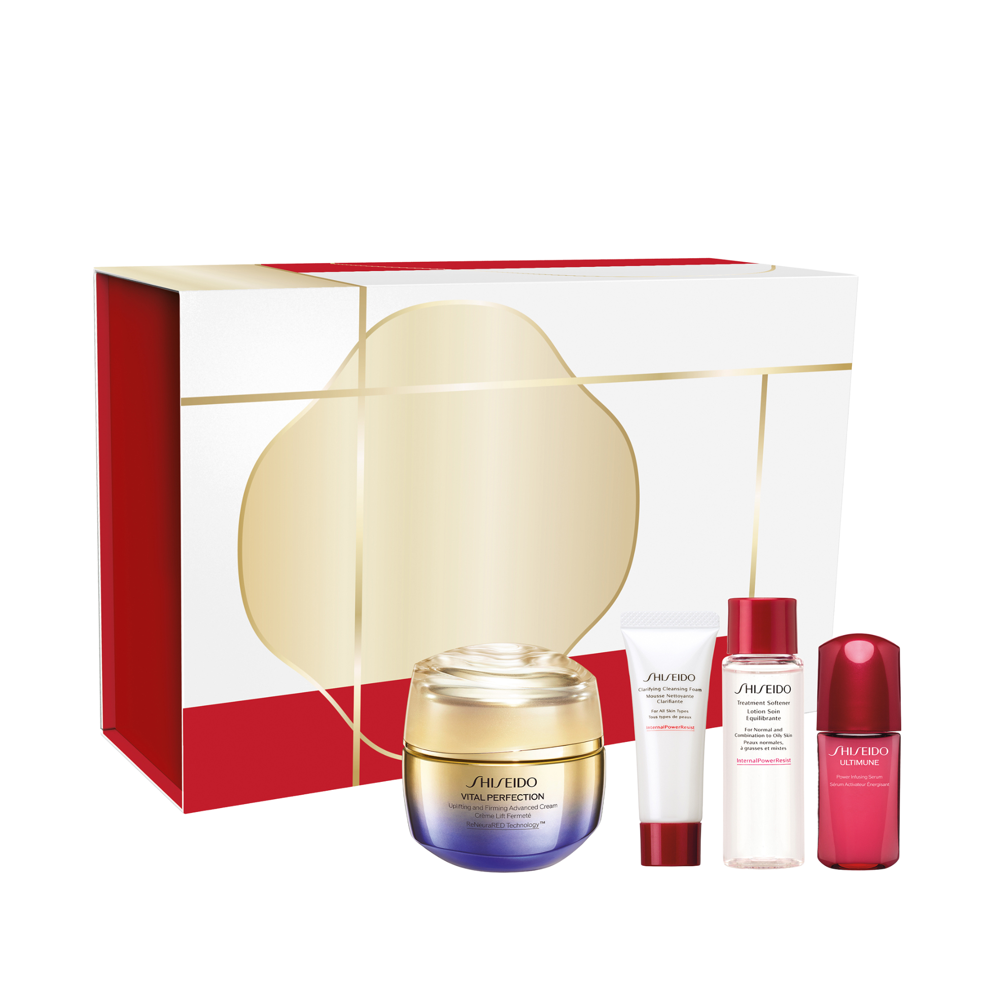 SHISEIDO VITAL PERFECTION UPLIFTING & FIRMING CREAM CUSTODIA 4 pz