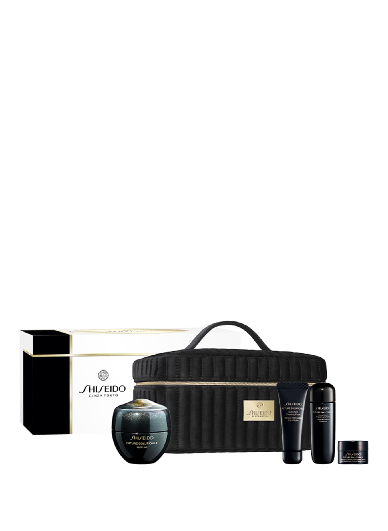 SHISEIDO FUTURE SOLUTION LX CREMA NOTTE Set 4 pezzi