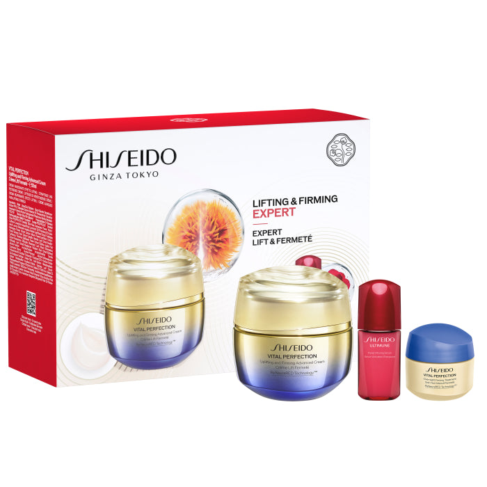 SHISEIDO VITAL PERFECTION UPLIFTING & FIRMING CREAM CUSTODIA 3 pz