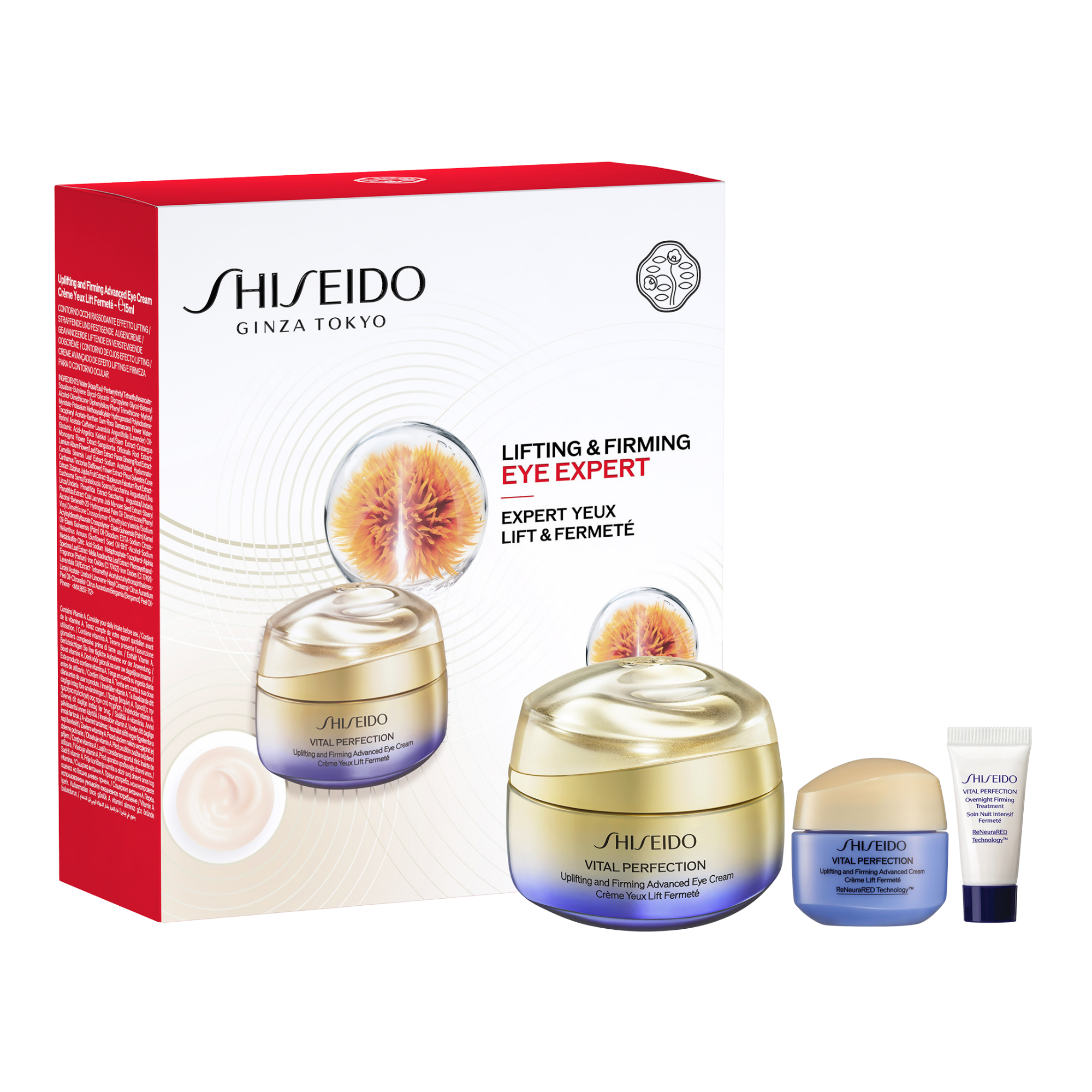 SHISEIDO VITAL PERFECTION UPLIFTING & FIRMING EYE CUSTODIA 3 pz