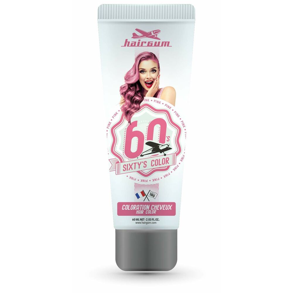 HAIRGUM SIXTY'S COLOR colorazione capelli #rosa