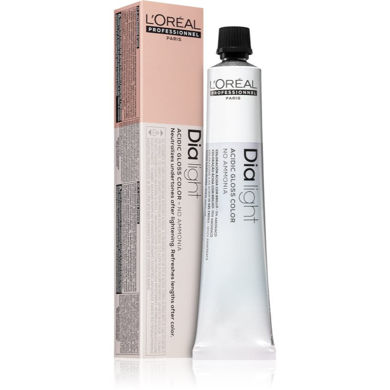 L'ORÉAL PROFESSIONNEL PARIS DIA LIGHT gel-crema acida senza ammoniaca #7,4 50 ml