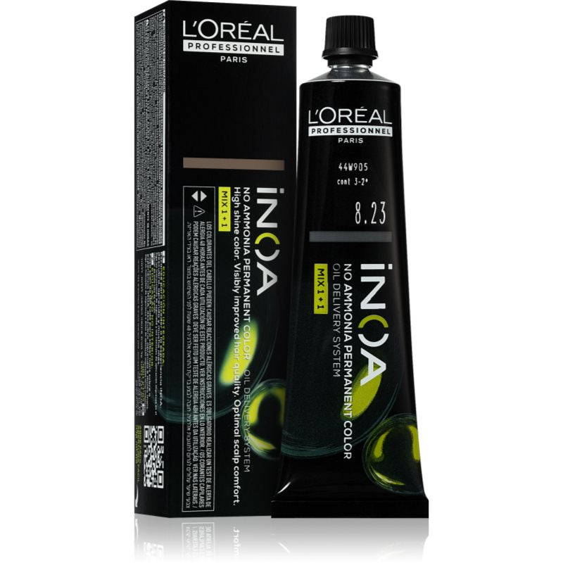 L'ORÉAL PROFESSIONNEL PARIS INOA coloration permanente sans ammoniaque #8.23 60 gr