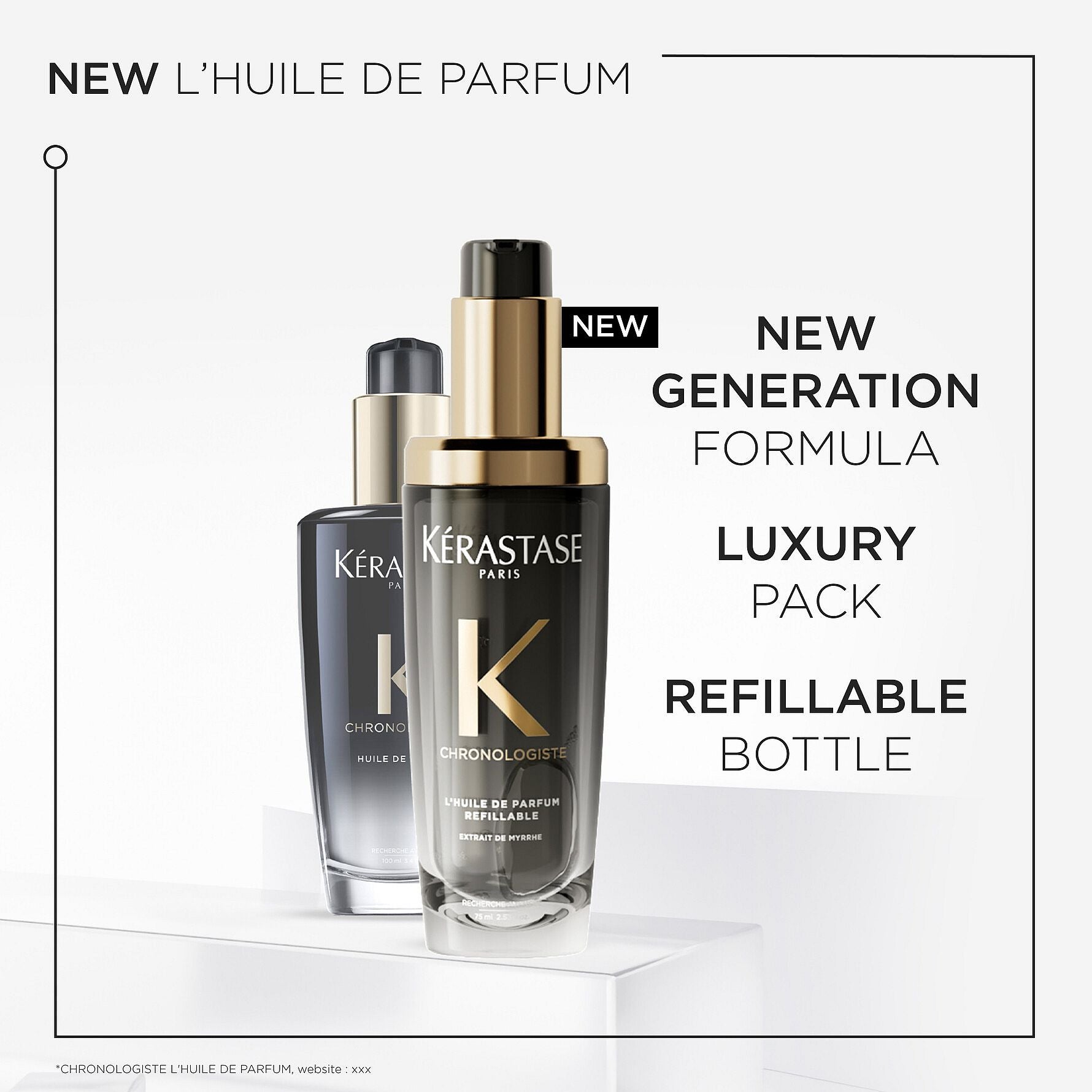 KERASTASE CHRONOLOGISTE L'HUILE DE PARFUM ricarica 75 ml