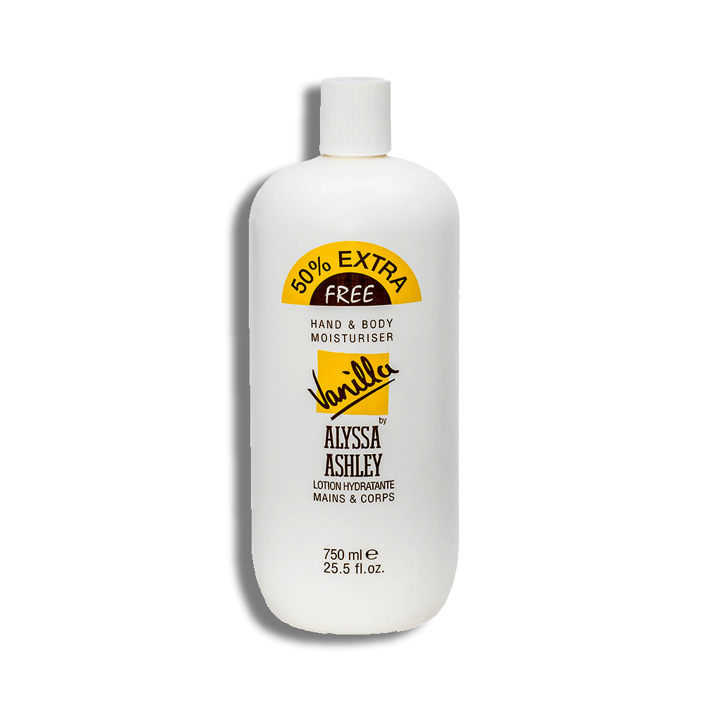 ALYSSA ASHLEY VANILLE hydratant mains et corps 750 ml