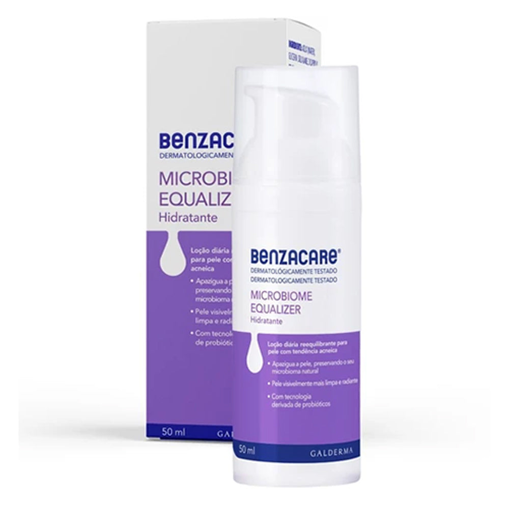 BENZACARE MICROBIOME EQUALIZER daily rebalancing lotion for acne-prone skin 50 ml