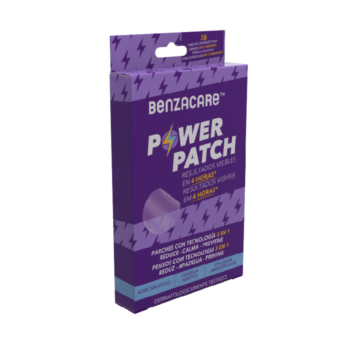 BENZACARE POWER PATCH patch invisible ultra-léger et ultra-fin 36 u