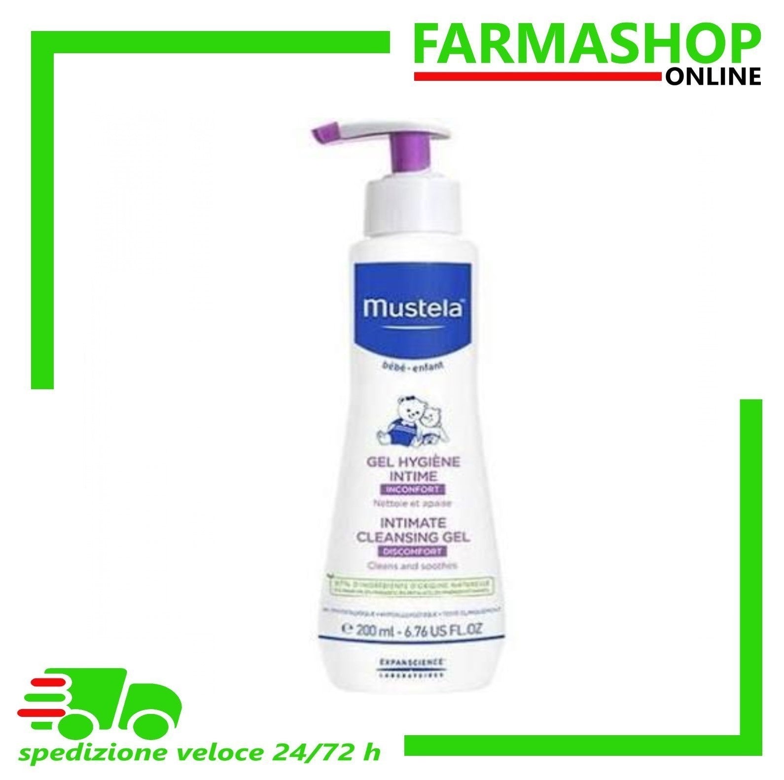 MUSTELA GEL DETERGENTE IGIENE INTIMA BAMBINO-BAMBINA 200 ml