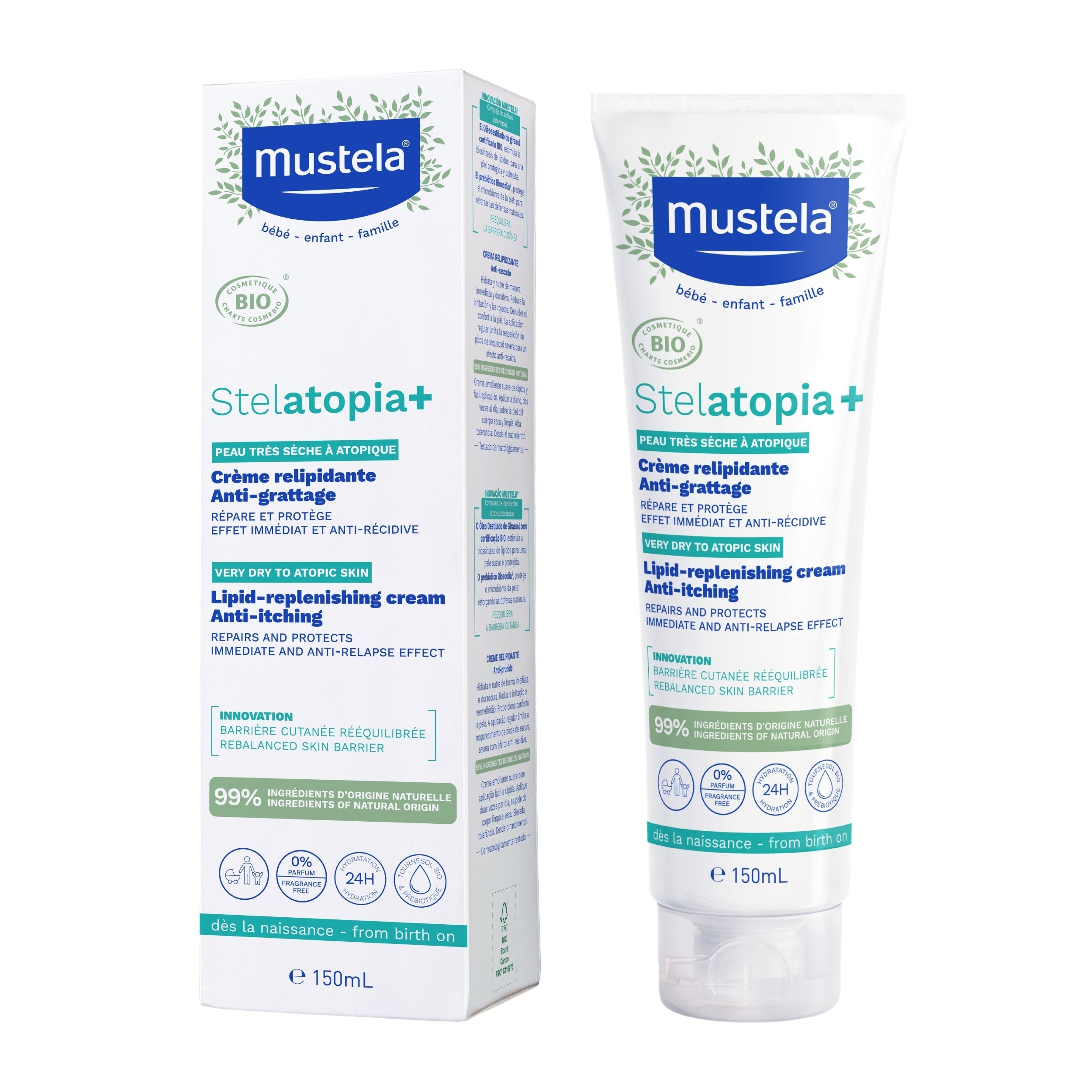 MUSTELA STELATOPIA+ BIO crema relipidizzante 300 ml